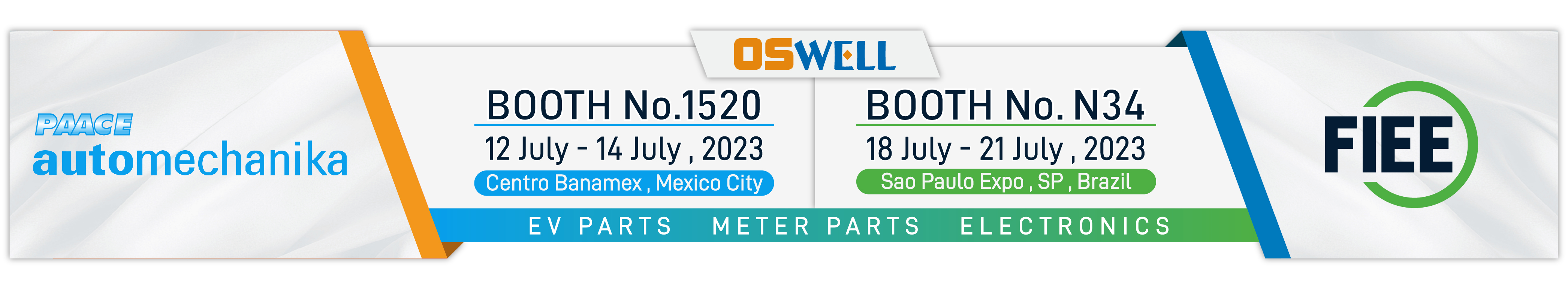 Professional products, quality assurance, OSWELL present at exhibitions in Mexico and Brazil(图2)